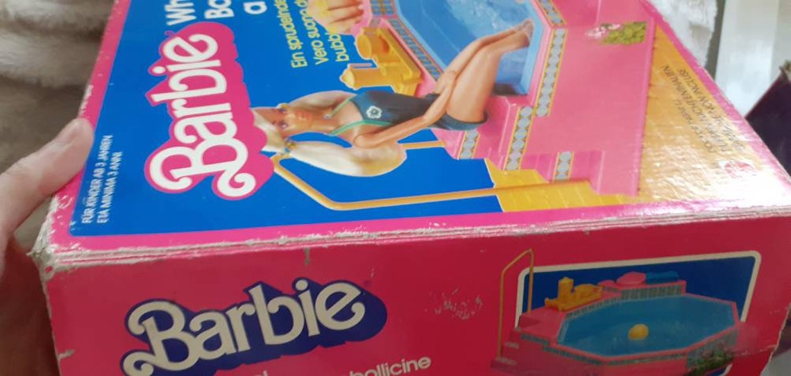 Vintage Real 1983 Barbie Bubble Bath in Its Box / Etsy UK