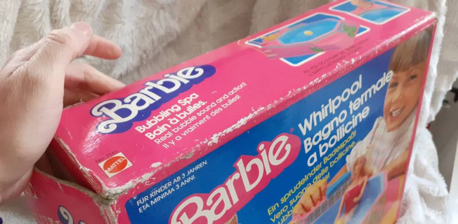 Vintage real 1983 barbie bubble bath in its box / Etsy