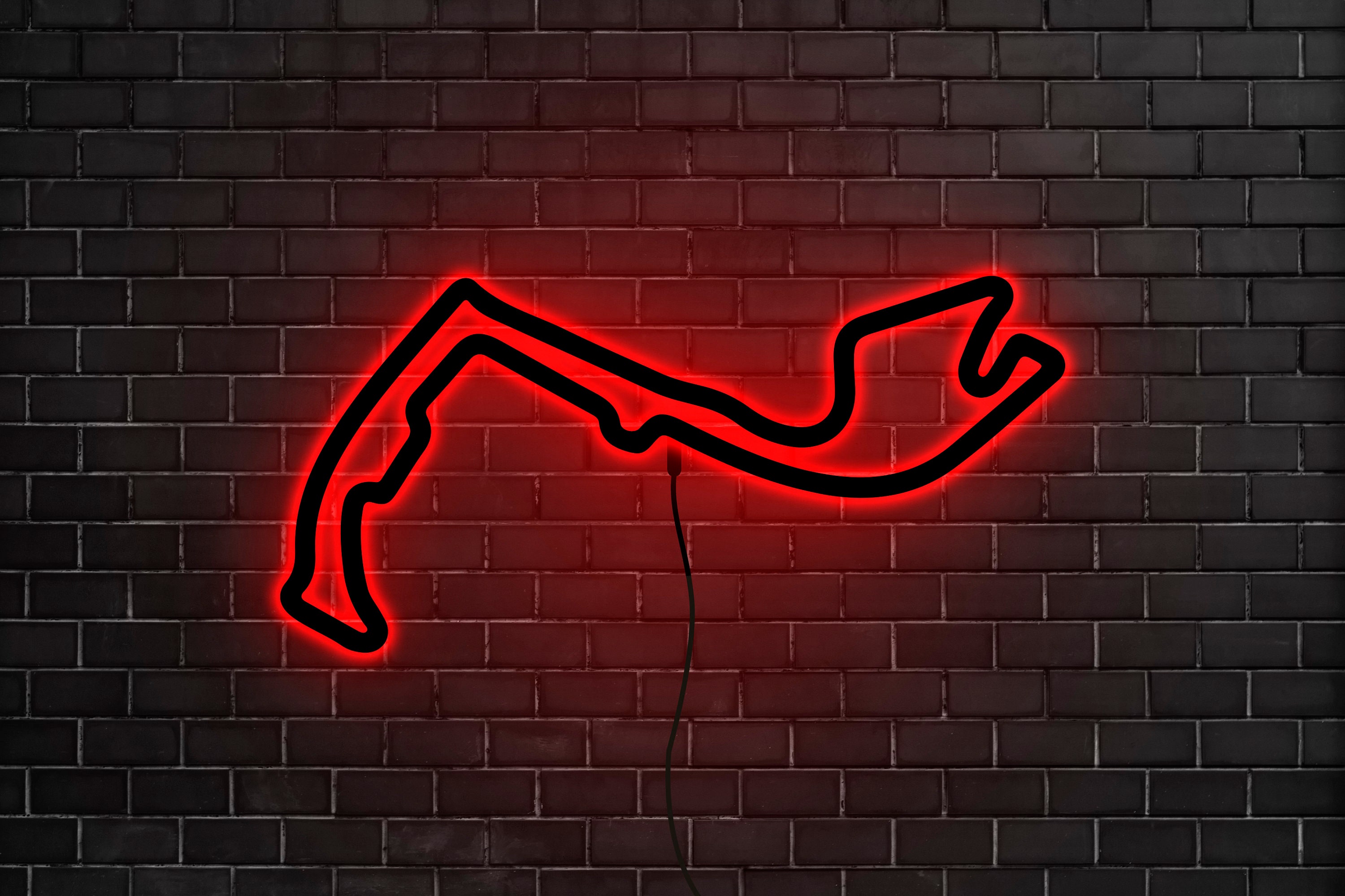 Neon Tracks Lighting Art And Merchandise For Formula 1,, 42 OFF