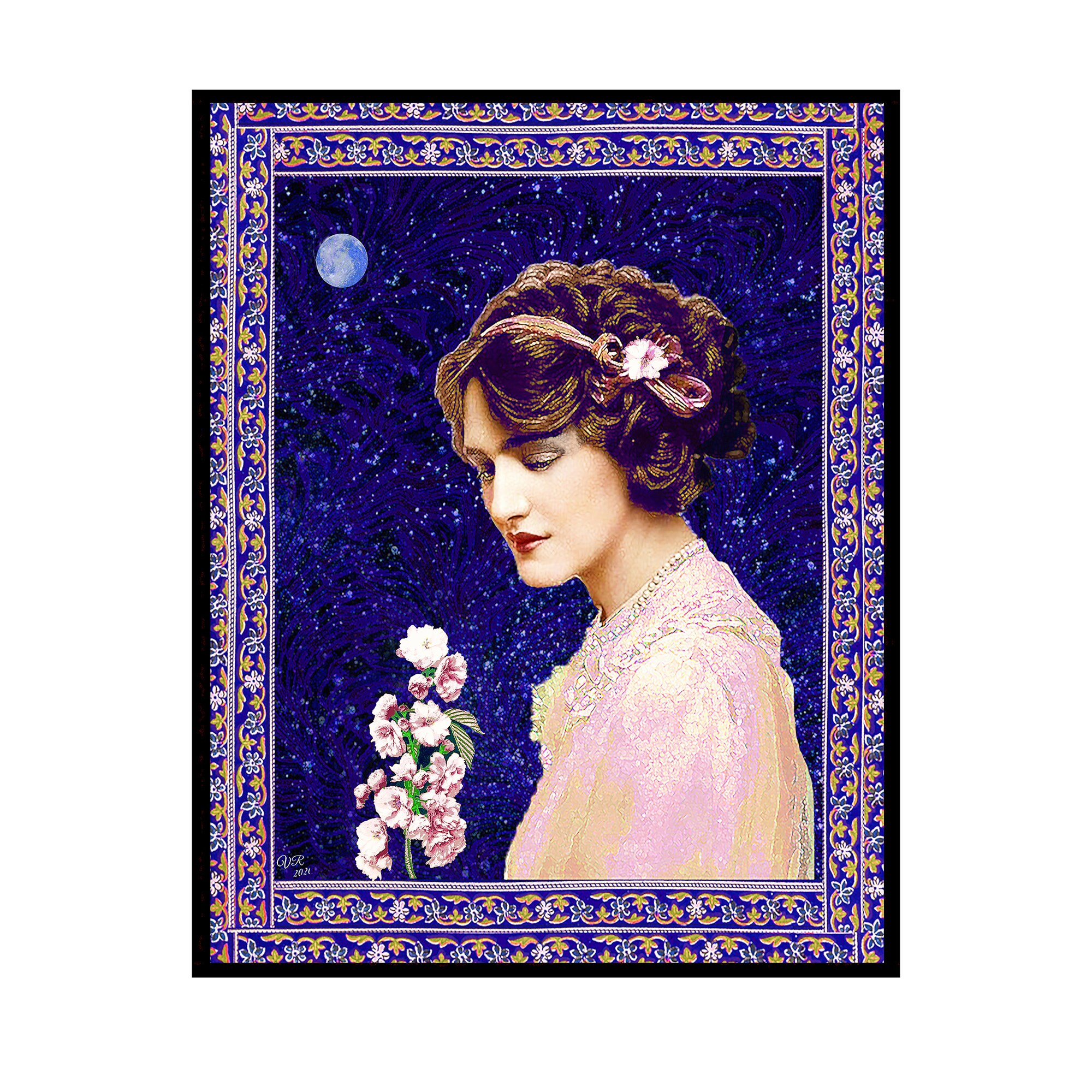 La diosa de la noche 8x10 Poster Print Mitología pagana Etsy