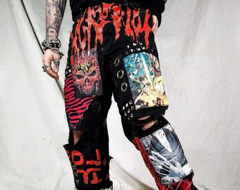 Naruto Custom Jeans - Etsy Canada