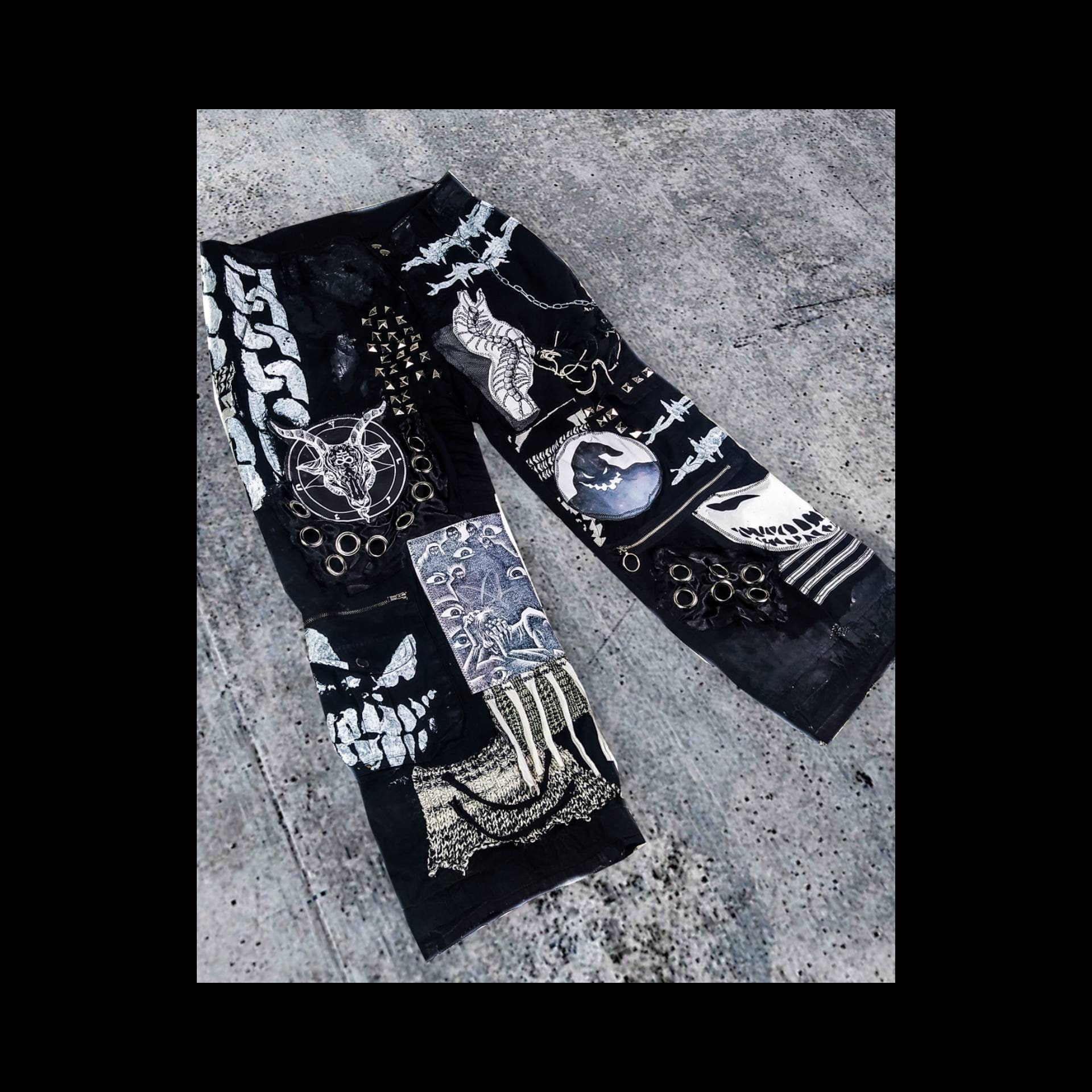 PUNK RAVE Let Me CU Strapped Pants  ANDERSARTIG - Gothic Fashion &  Extraordinary Lifestyle