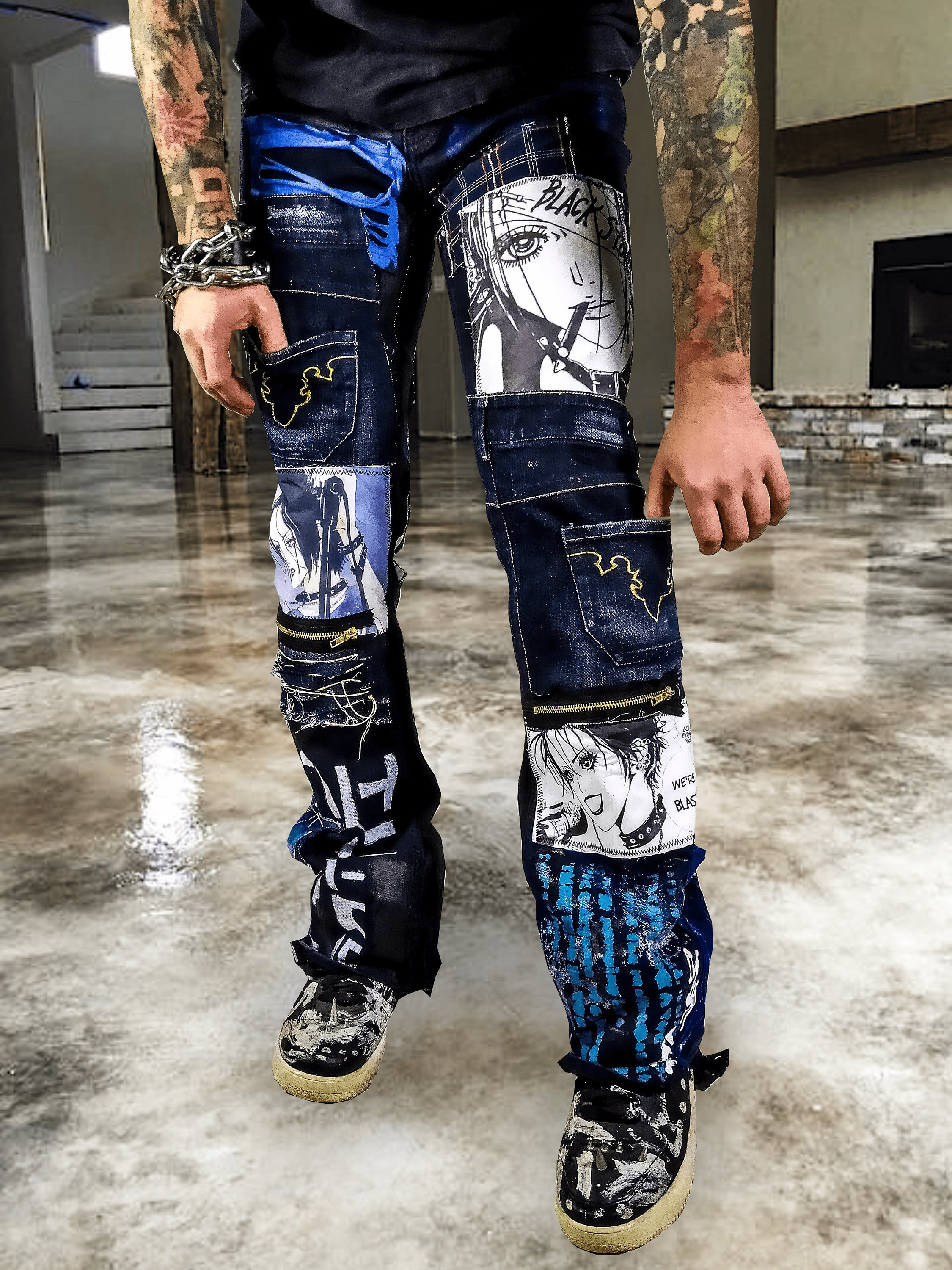 Share more than 71 anime baggy pants best - in.cdgdbentre