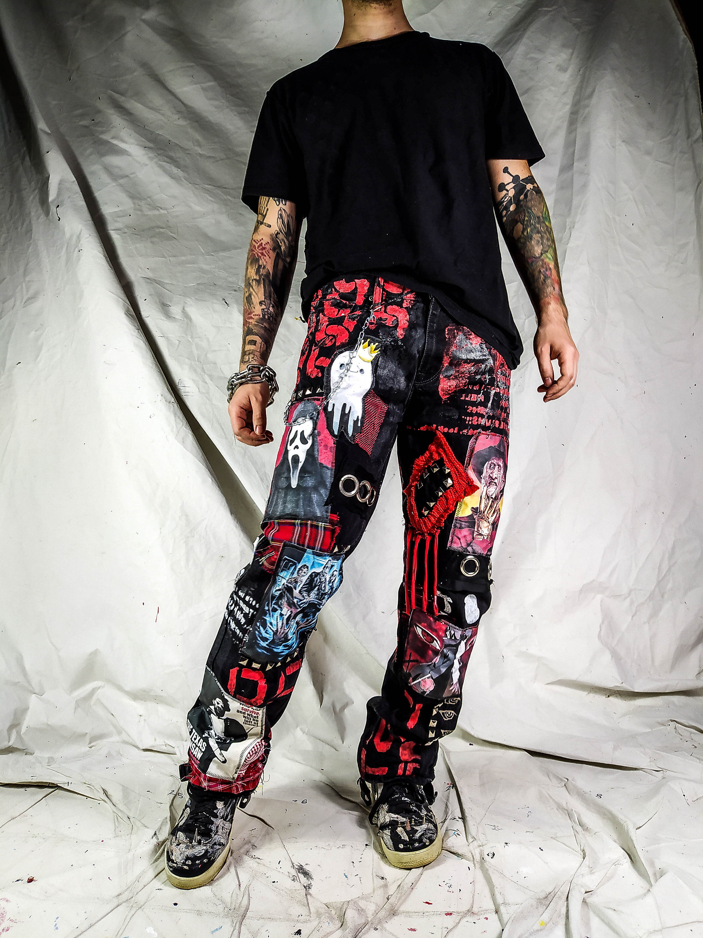 EMO Punk Menhera Chan Long Pants