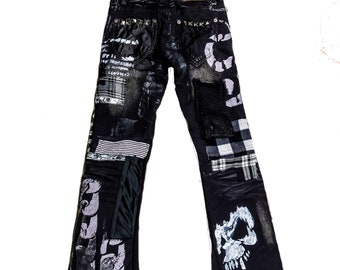 ★PARTIMENTO★ [Handmade Keychain] Denim Pants Black MUSINSA | PARTIMENTO [Handmade Keychain] Denim Pants Black