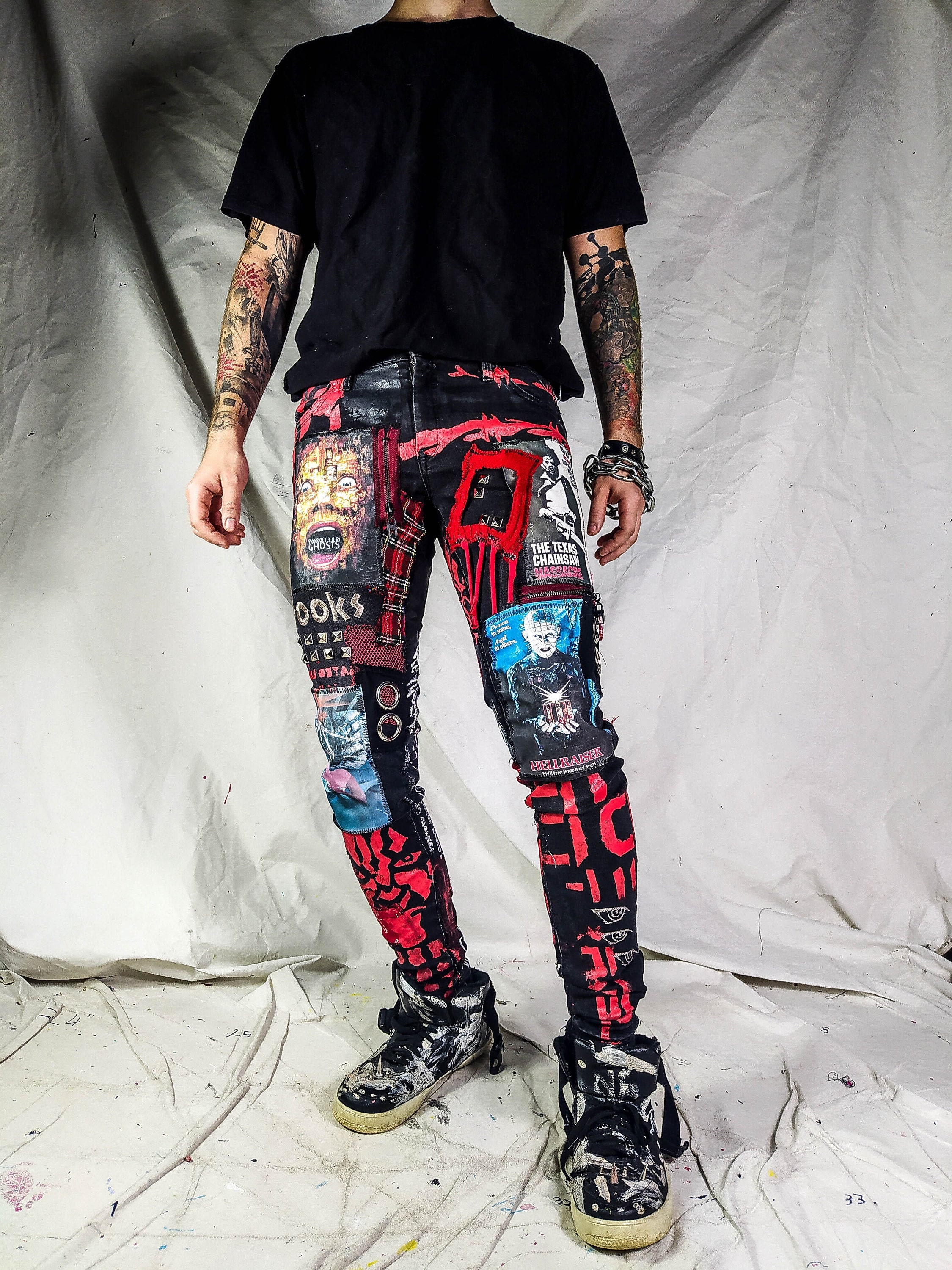 Punk Gothic Pants for Men Victorian Casual Dress Pants Vintage Black  Steampunk Trousers Performance Party Long Pants Cargo Pants for Men Baggy  Pantalon Cargo Pour Hommes at  Men's Clothing store