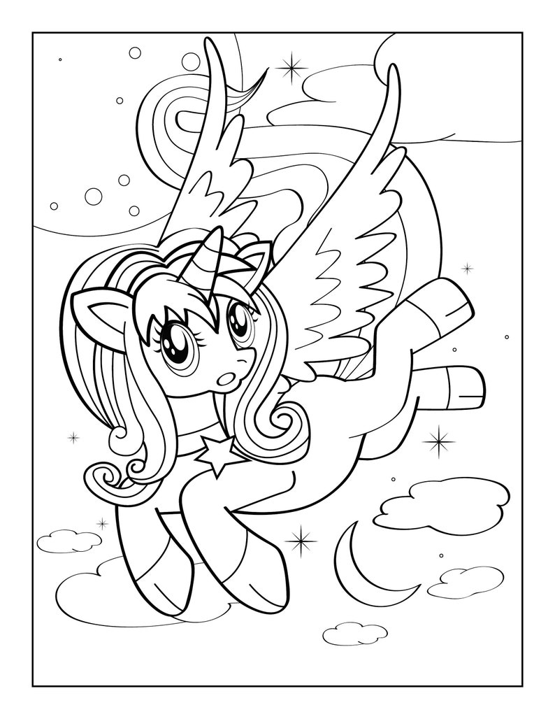 Unicorn Coloring Pages DIGITAL DOWNLOAD 40 Pages Ready to Print Unicorn Unicorn Coloring Pages DIGITAL DOWNLOAD 40 Pages Ready to Print Unicorn
