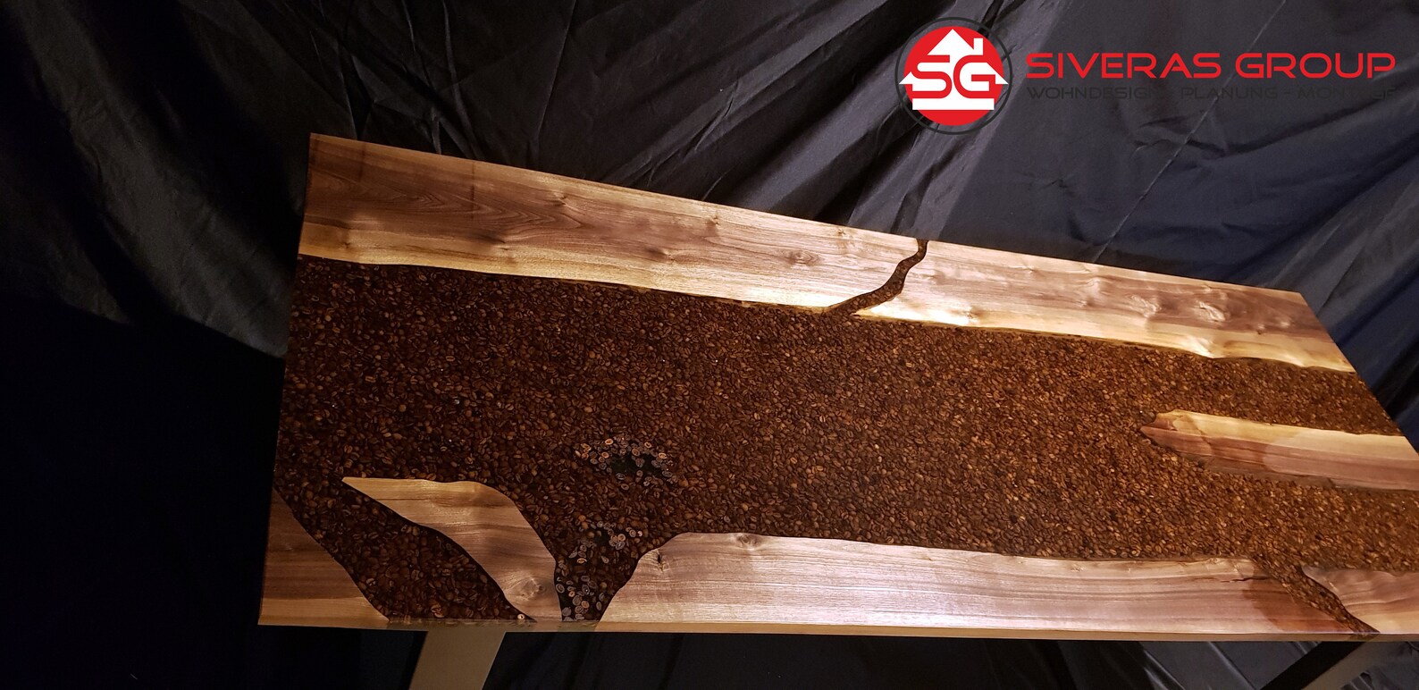 Coffee Beans Epoxy Table Home Deco Etsy