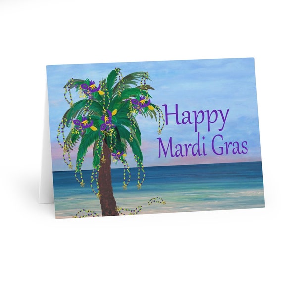 mardi gras thank you gift