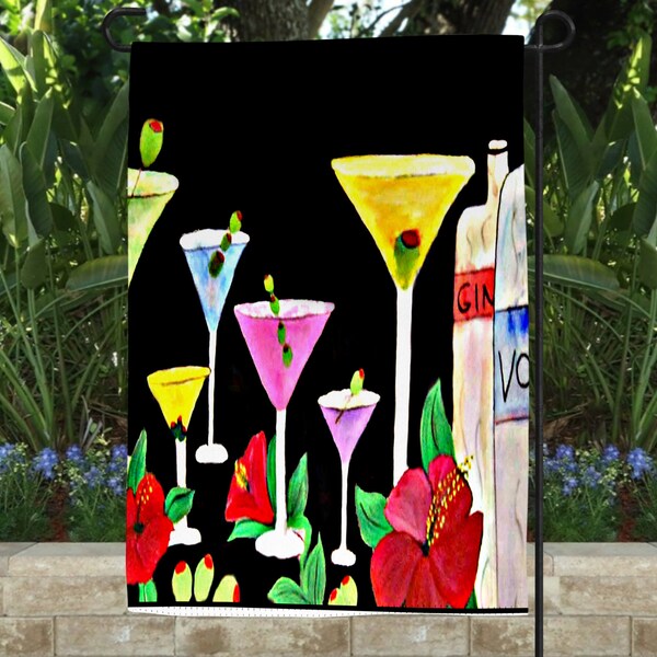 Martini Flag Etsy