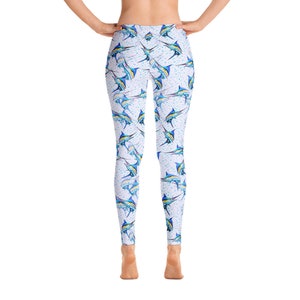 Marlin deep fishing ankle Leggings