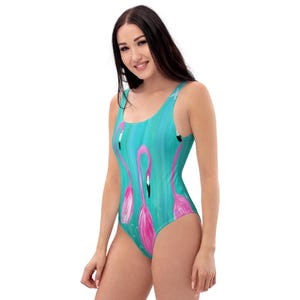 Flamings One-Piece Swimsuit