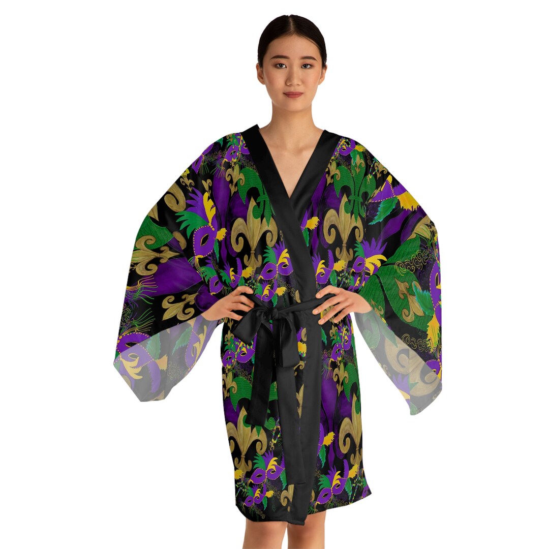mardi gras kimono