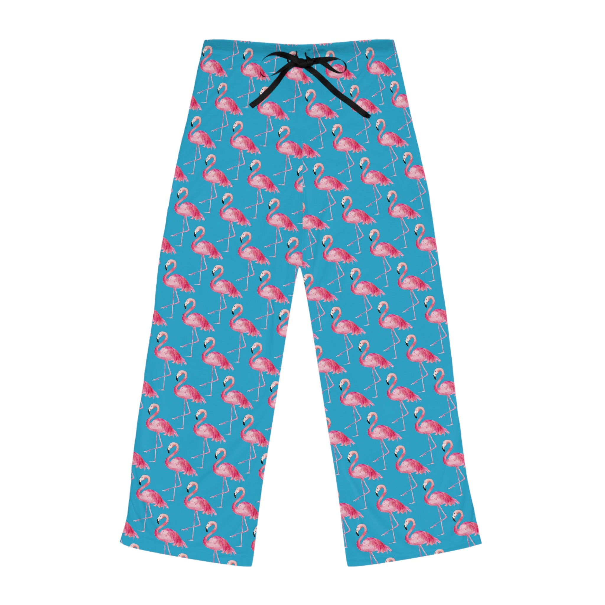 Women's Lounge Pajama Pants - Stretch Pajama Flamingo Bird Drawstring Pants  Wide Leg for Sleep Sleepyheads at  Women's Clothing store