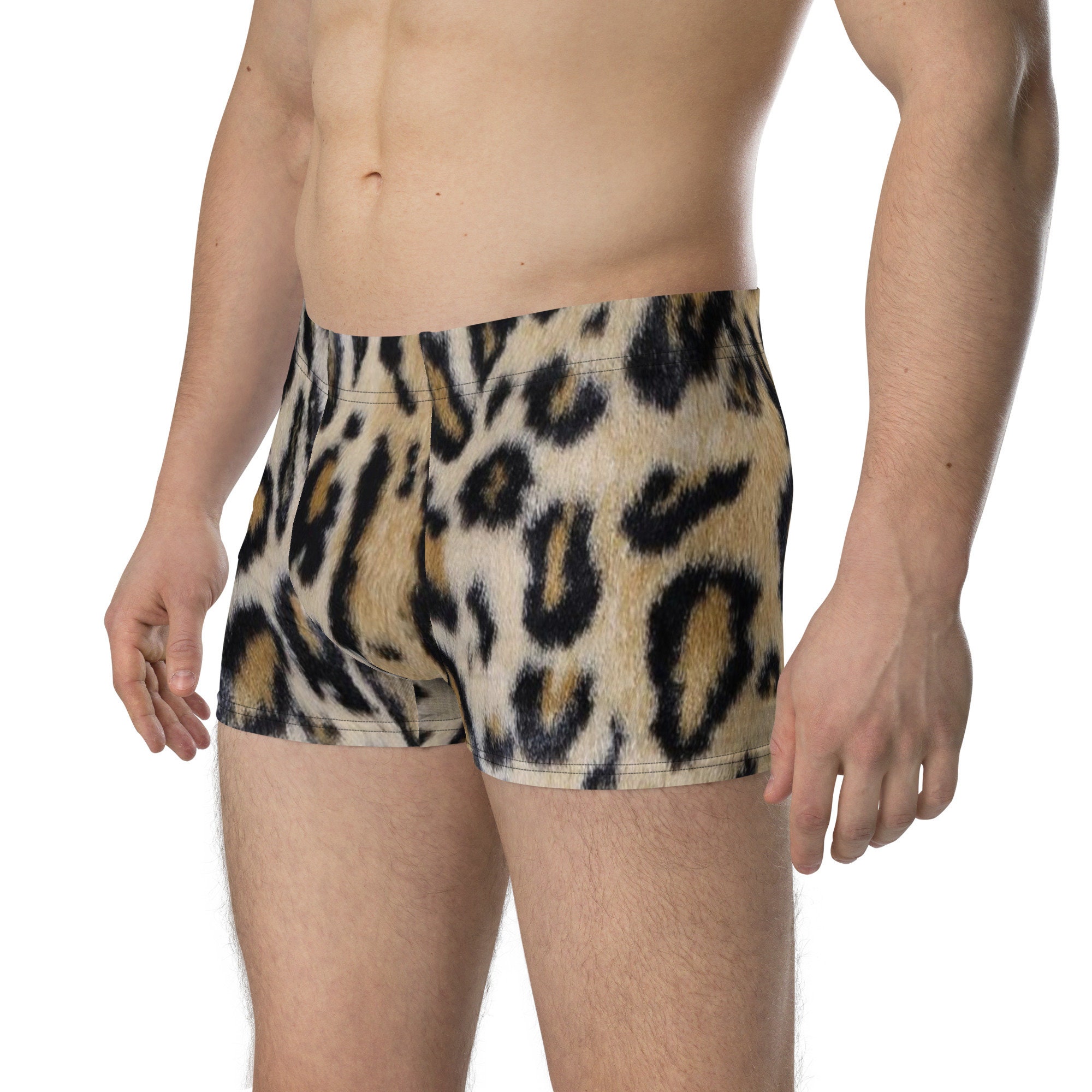 Boxer animal print hombre sale