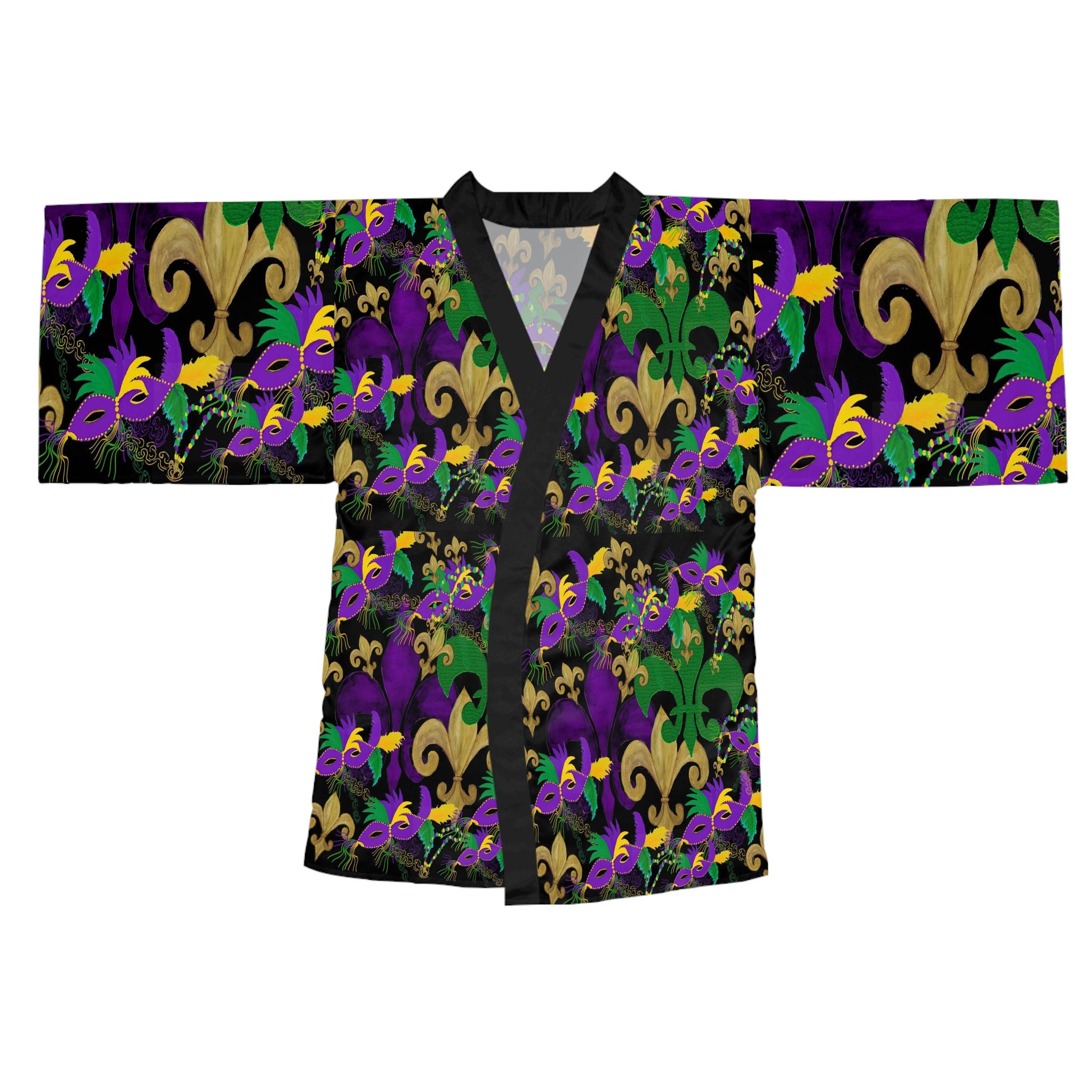 mardi gras kimono