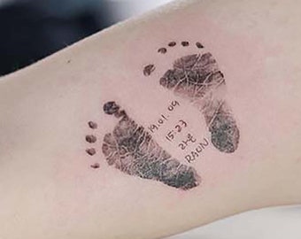 Footprints Tattoos Etsy