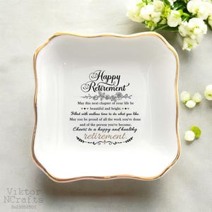 Happy Retirement Gifts For Women-Personalized Retirement Ring Dish-May You Be Proud Gift For Nurse Retirement-Thank You Gift-Employee Gift