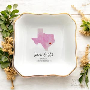 Regalos de boda con mapas de acuarela para novios, regalos personalizados para parejas, recuerdo de boda, regalo para novios, regalo para nuestra primera casa