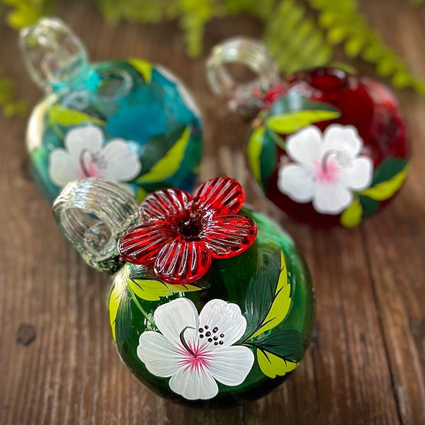 Glass Hummingbird Feeder Etsy