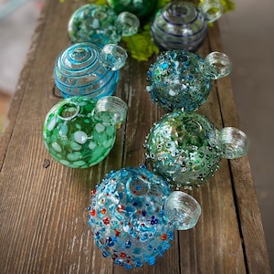 Glass Hummingbird Feeder - Choose your favorite!