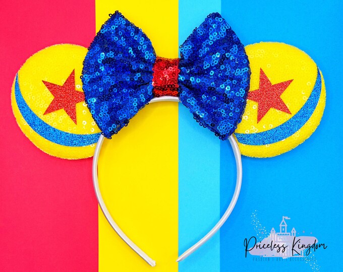 Toy Story Pixar Inspired Mouse Ears Mickey Mouse Themed Disney Ears