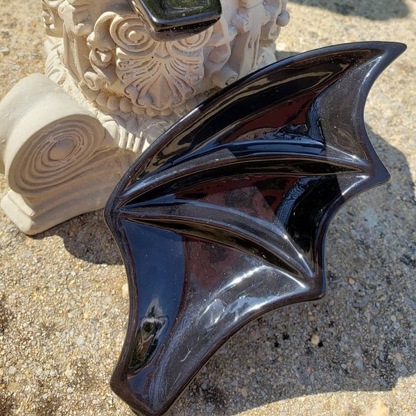 Bat wing trinket dish