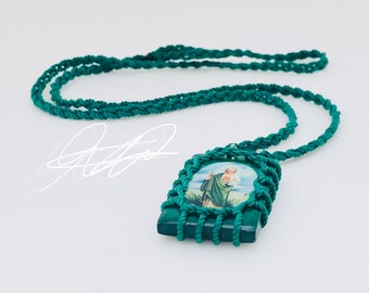 Escapulario de La Virgen de Guadalupe y San Judas - MINI / Scapular of