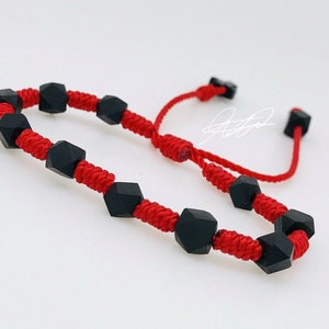 Pulsera De Azabache, Jet Stone Red Bracelet