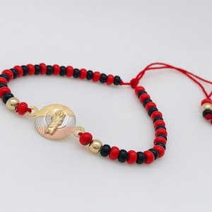 Pulsera de san Judas tadeo circulo tricolor