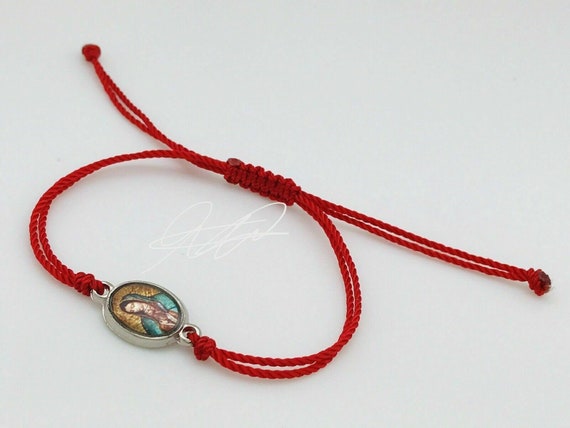 pulsera de virgen de guadalupe