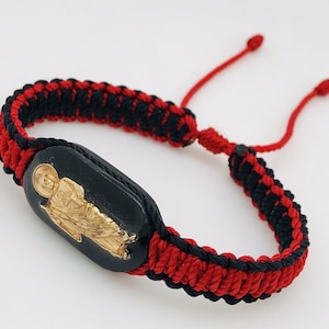 Pulsera Roja y Negra De San Judas