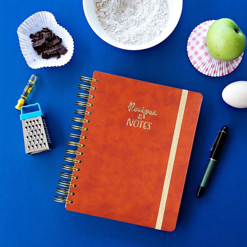 Recipes & Notes, Recipe Book for Own Recipes Organiser, Blank Recipe ...