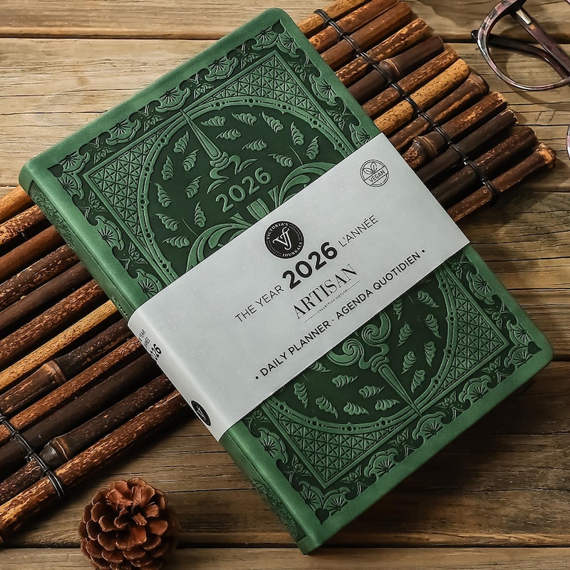 Leather Planner 2026 - Etsy