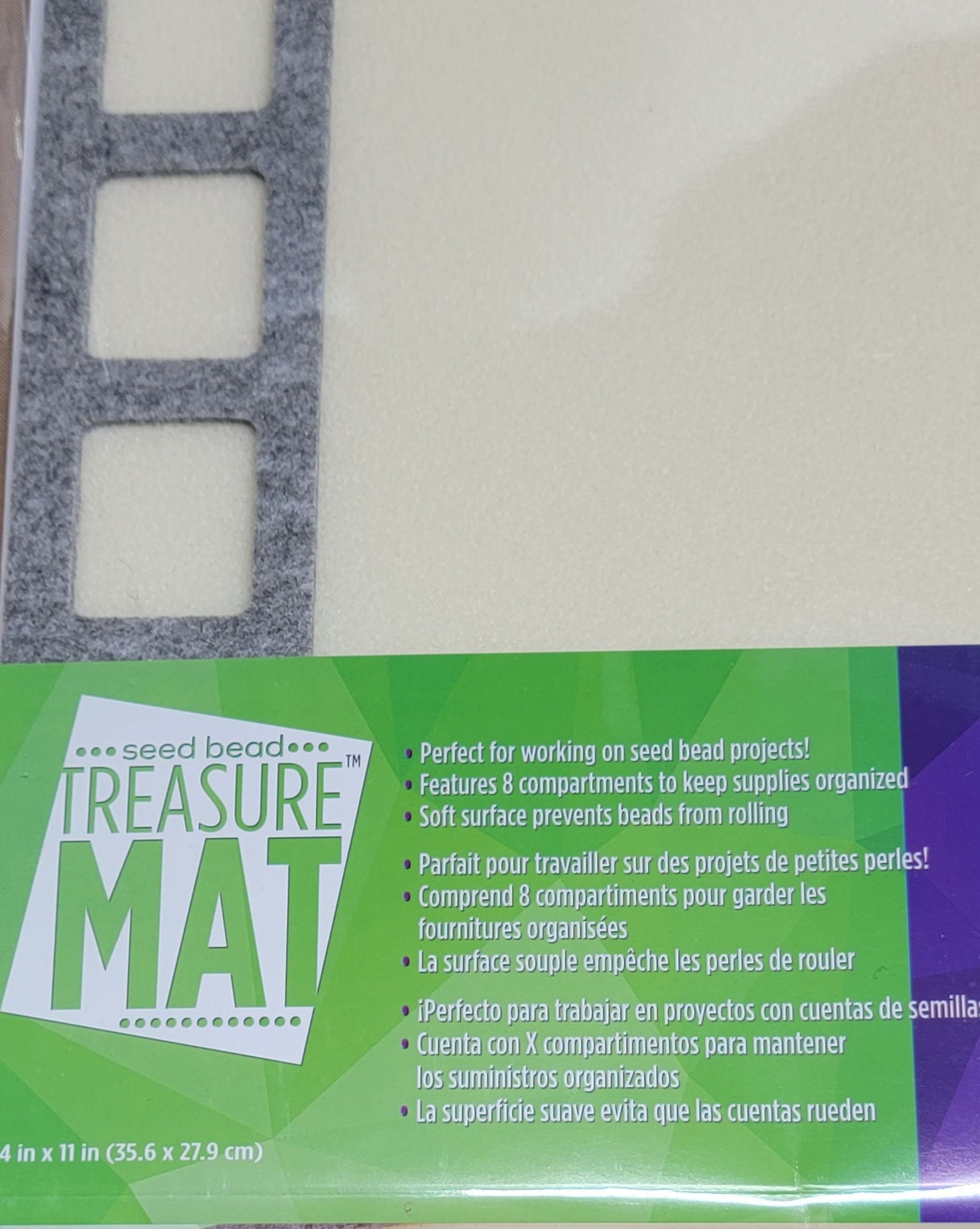 Bead Mats With Compartments for Keeping Beads Separated 2 Etsy