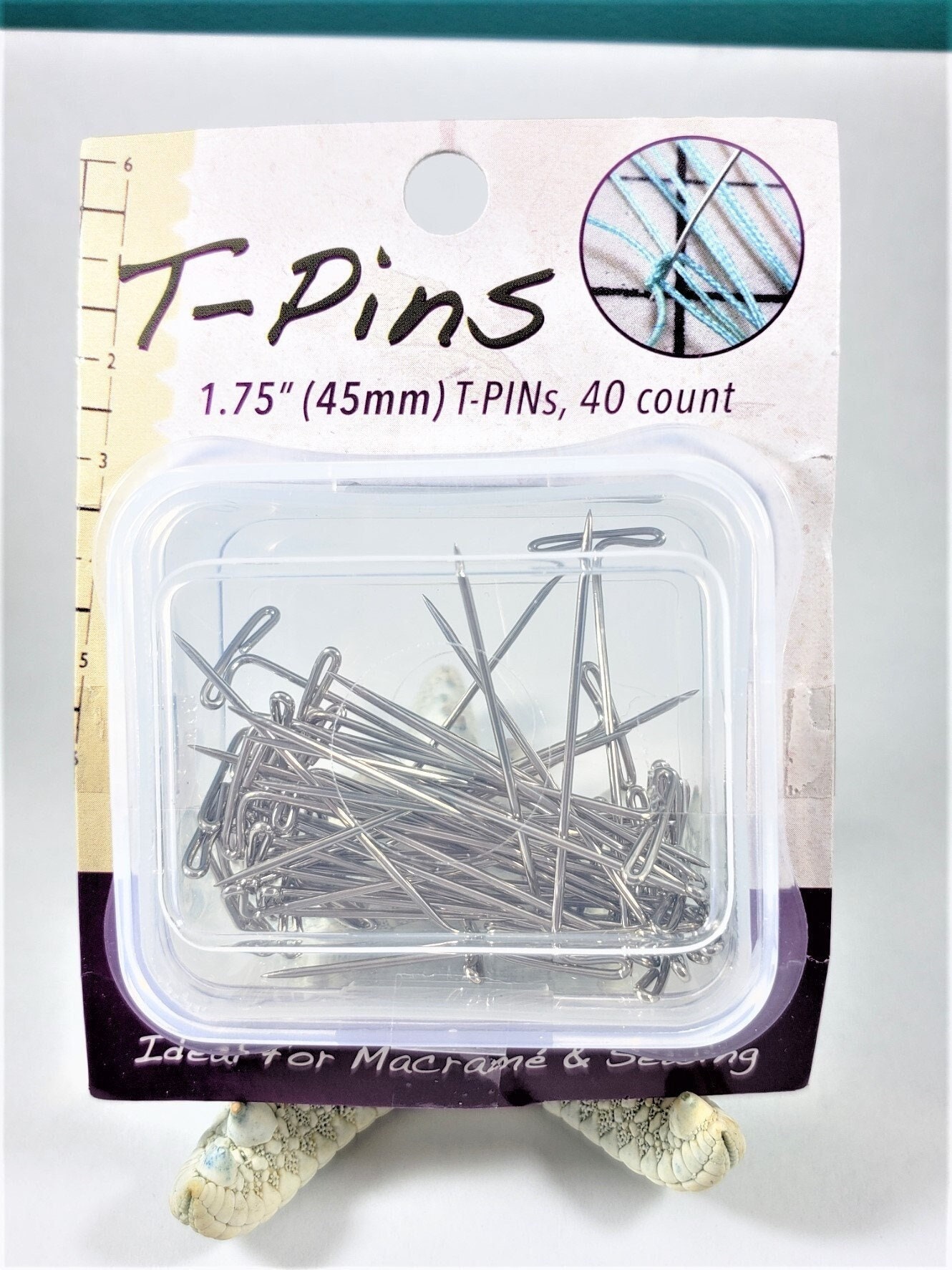 50pcs T Pins Stainless Steel T-Pins 1 Inch Straight T-Pins, Silver