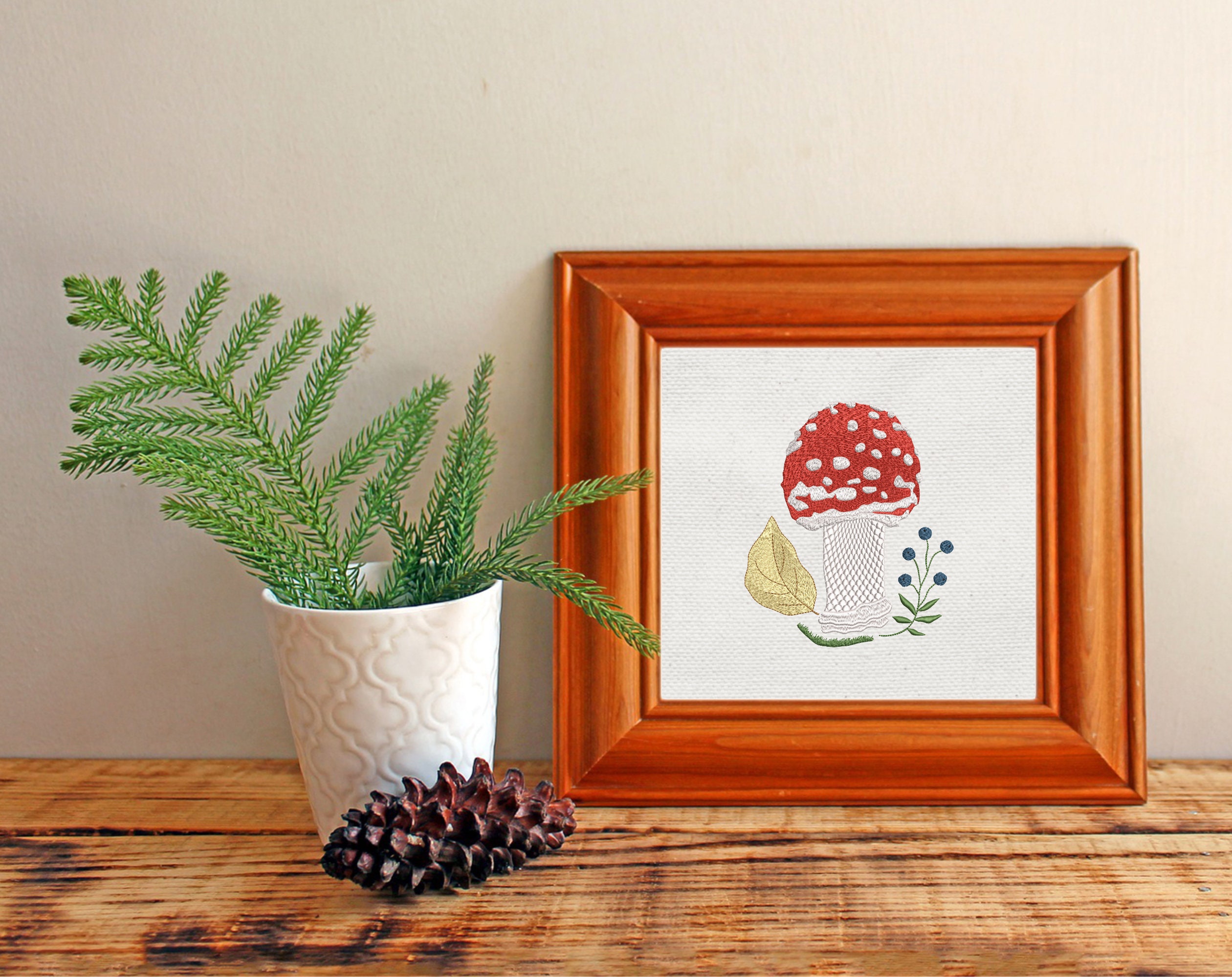 Forest poisonous mushroom amanita machine embroidery design  etsy Forest poisonous mushroom amanita machine embroidery design  etsy