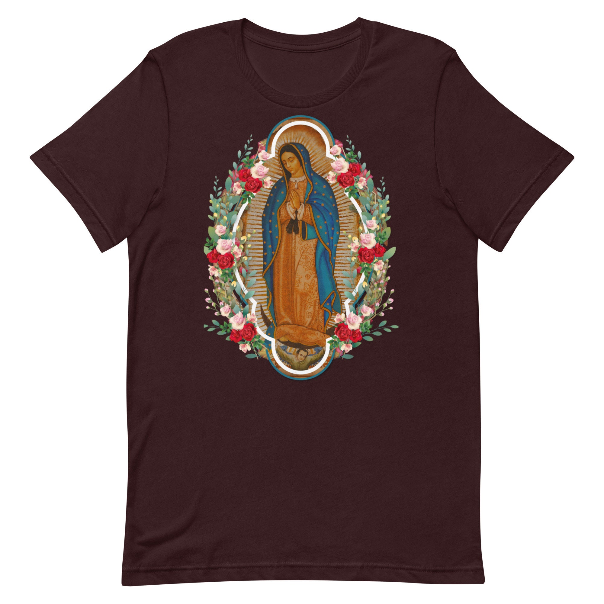 Virgin Mary Shirt La Virgen Tee Mary of 