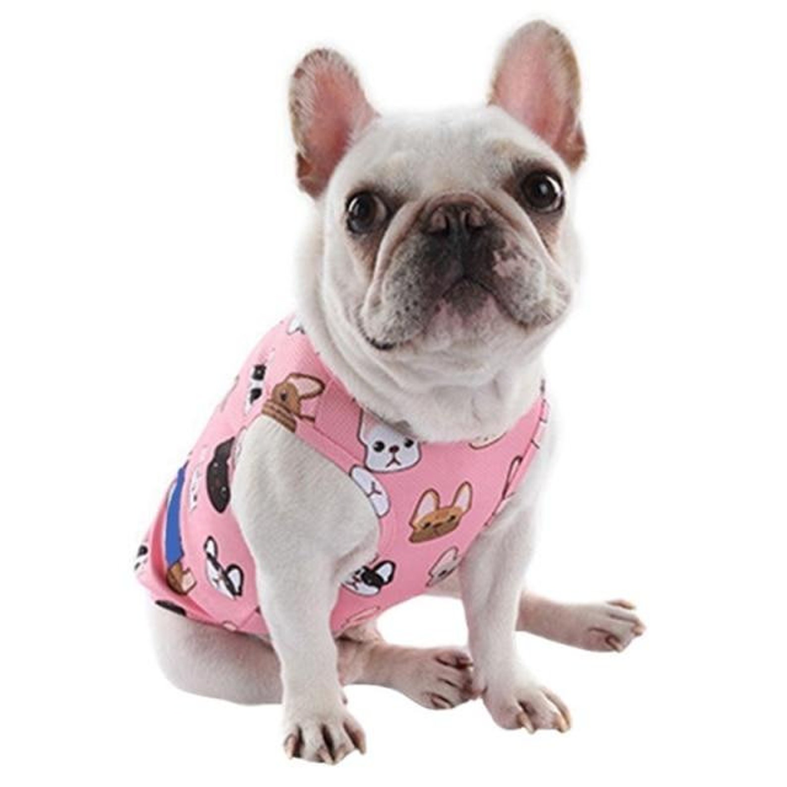 Breathable Cooling Vest for Dogs French Bulldog Cooling