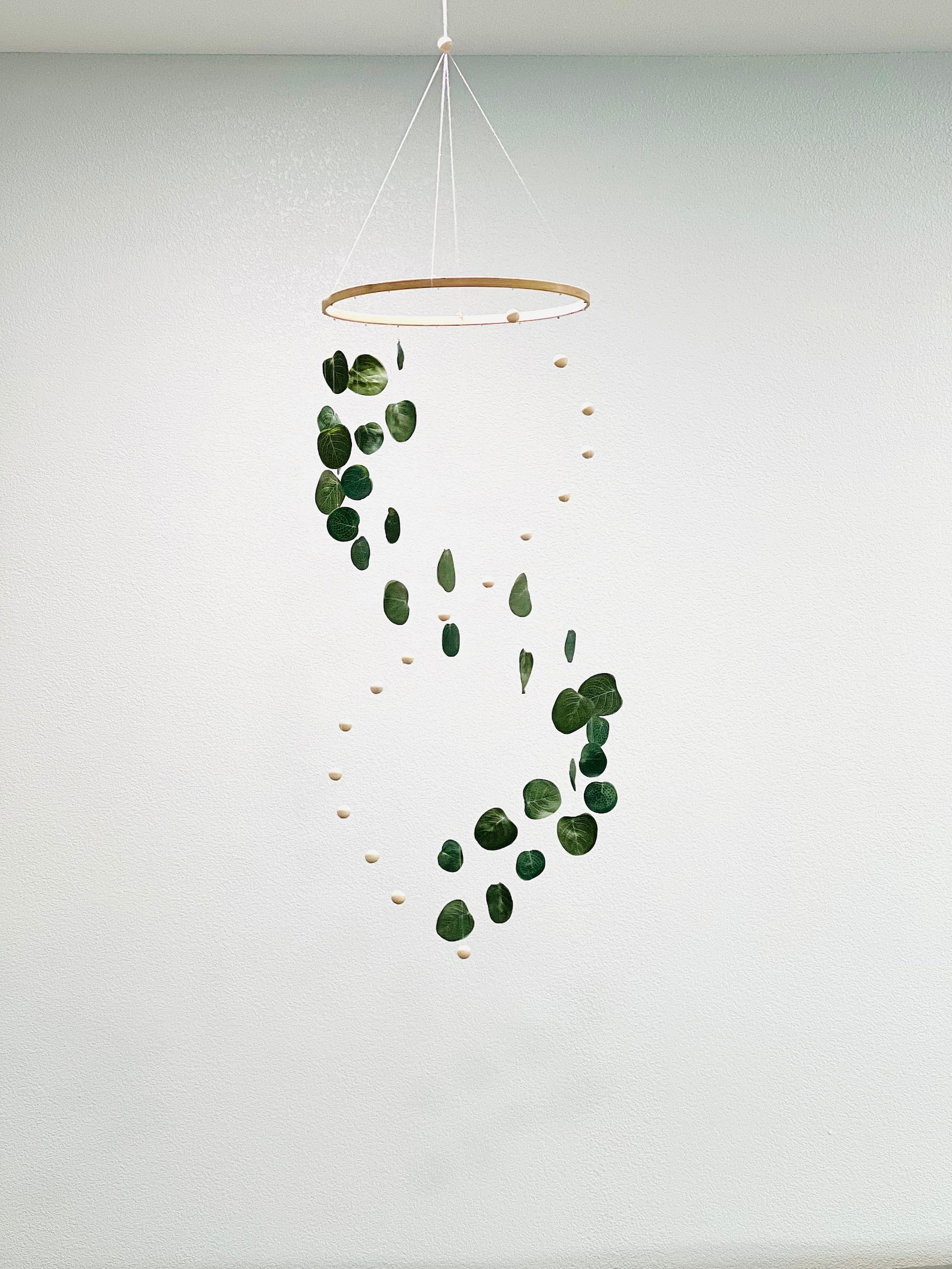 Eucalyptus Mobile Eucalyptus Baby Mobile Greenery Mobile Etsy