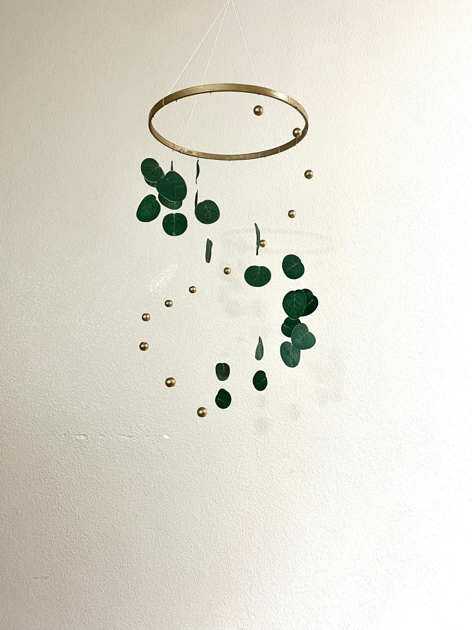 Eucalyptus Mobile Eucalyptus Baby Mobile Greenery Mobile Etsy