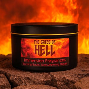 Las Puertas del Infierno - Vela perfumada inspirada en videojuegos