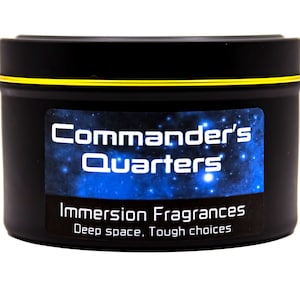 Commander&#39;s Quarters - Gaming Inspired Scented Candle