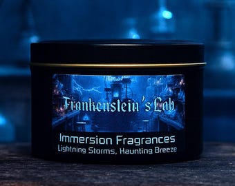 Frankenstein's Lab - Literature Inspired Scented Candle