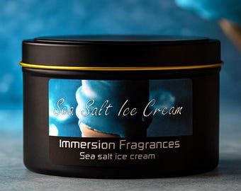 Sea Salt Ice Cream - Video Game Inspired Candle