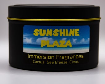 Sunshine Plaza- Video Game Inspired Candle