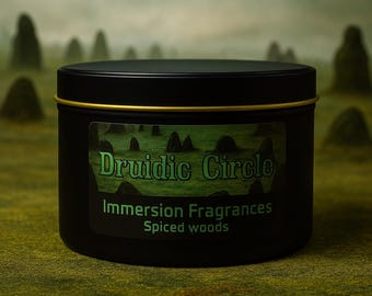 Druidic Circle - Gaming Inspired Scented Candle