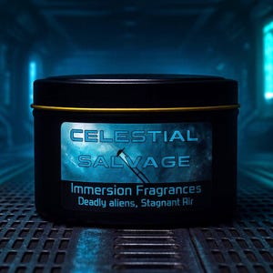 Celestial Salvage - Gaming Inspired Scented Candle