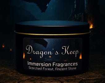 Dragon's Keep - Literature Inspired Scented Candle