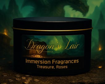 Dragon's Lair – Świeca zapachowa inspirowana grami